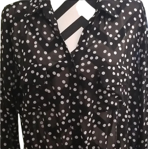 Maurices Polka Dot Dress - Picture 2 of 3